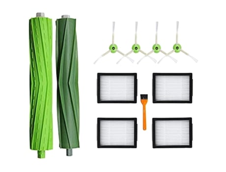 Piezas de repuesto para Irobot Roomba I7 I7 / I7 Plus E5 E6 Filtro en la superficie de la bolsa para el polvo Reemplace el filtro