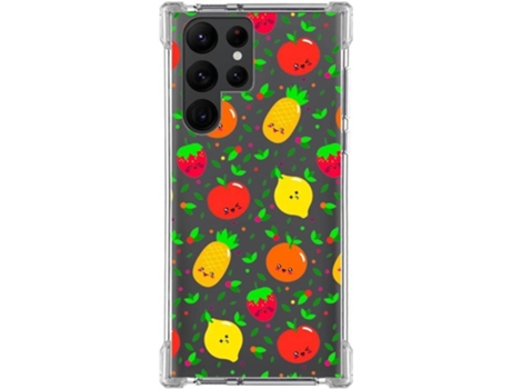 Carcasa Samsung Galaxy S22 Ultra 5G TUMUNDOSMARTPHONE Dibujos Antigolpes Frutas 01 Multicolor