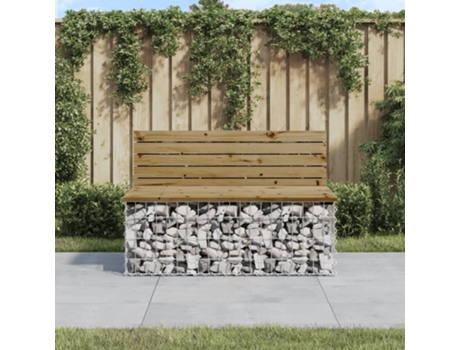 Banco De Jardín VIDAXL Marrón Madera (103x70x65 cm)