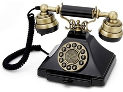Teléfono Fijo GPO RETRO Duke Negro