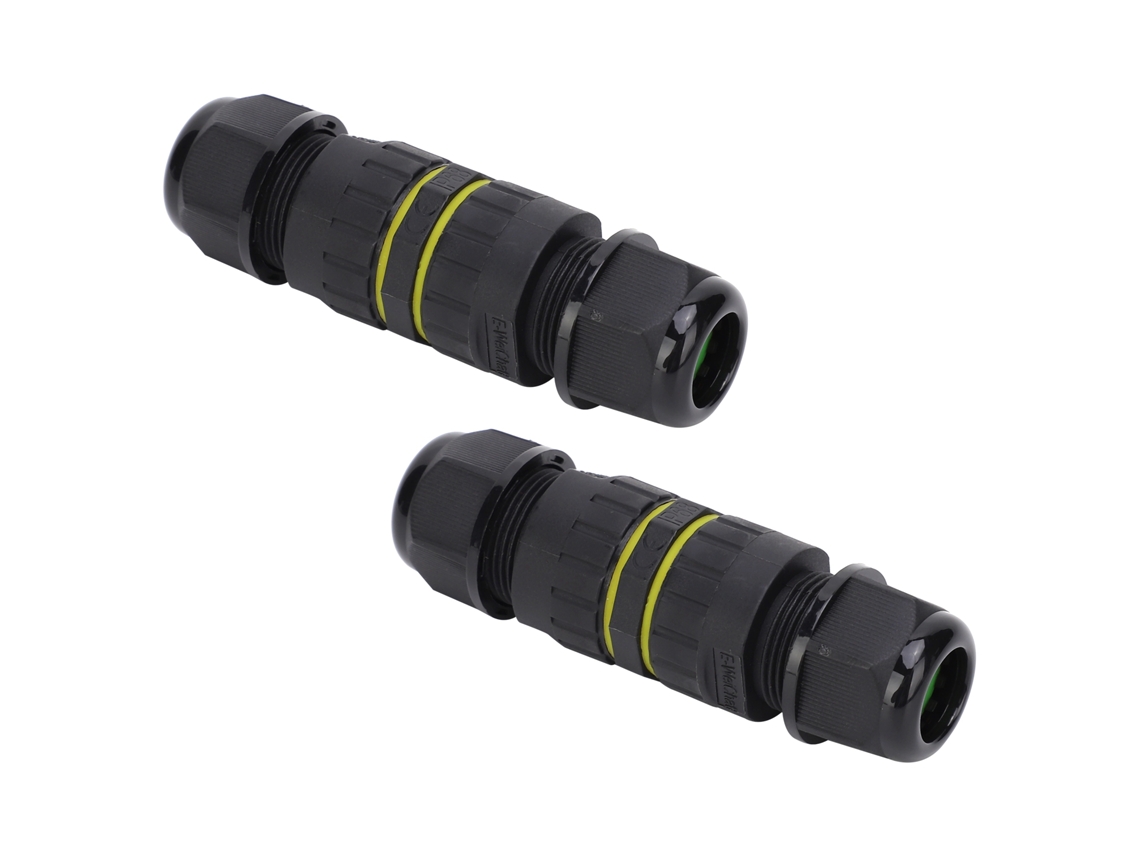 Omni-2 Piezas Conector Impermeable Ip68 M16-2p Retardante De Fuego Para Cable Exterior 3.5-7mm