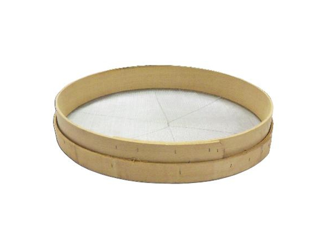 Cribas madera n  12   2,5x2,5 mm alambre galvanizado-diam.50 cm