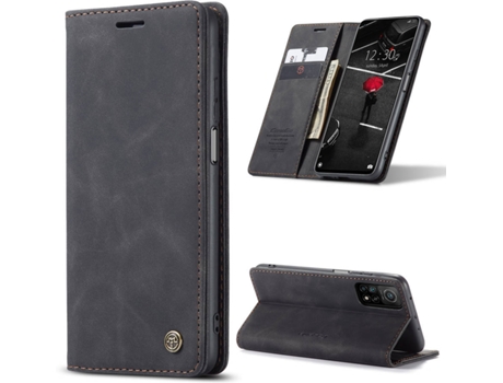 Carcasa Xiaomi Mi 10T Pro Livro Caseme Elite Negro
