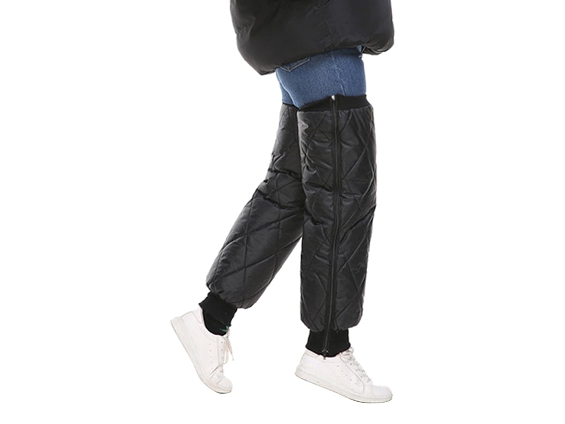 Jinwei - 1 Par de Calças Leggings Masculinas à Prova de Vento com Joelheiras Impermeáveis para Uso em Carros e Motocicletas Elétricas no Inverno