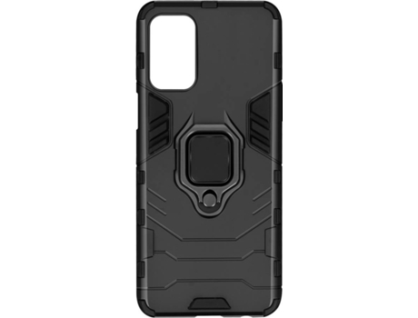 Carcasa Oppo A54 5G AVIZAR Anillo de Soporte Negro