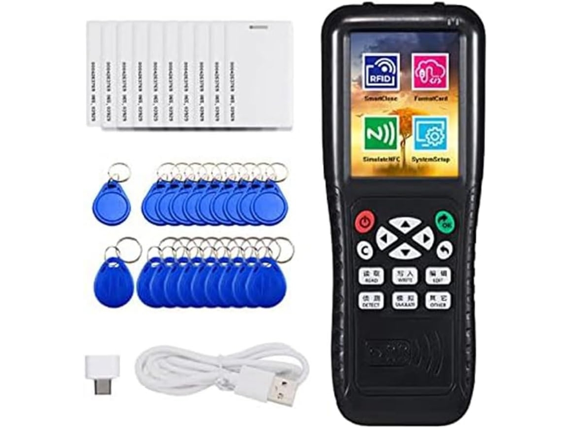 1. Define La Función De Decodificación De La Máquina Rfid Nfc Para Llaves De Tarjeta Inteligente (negro)