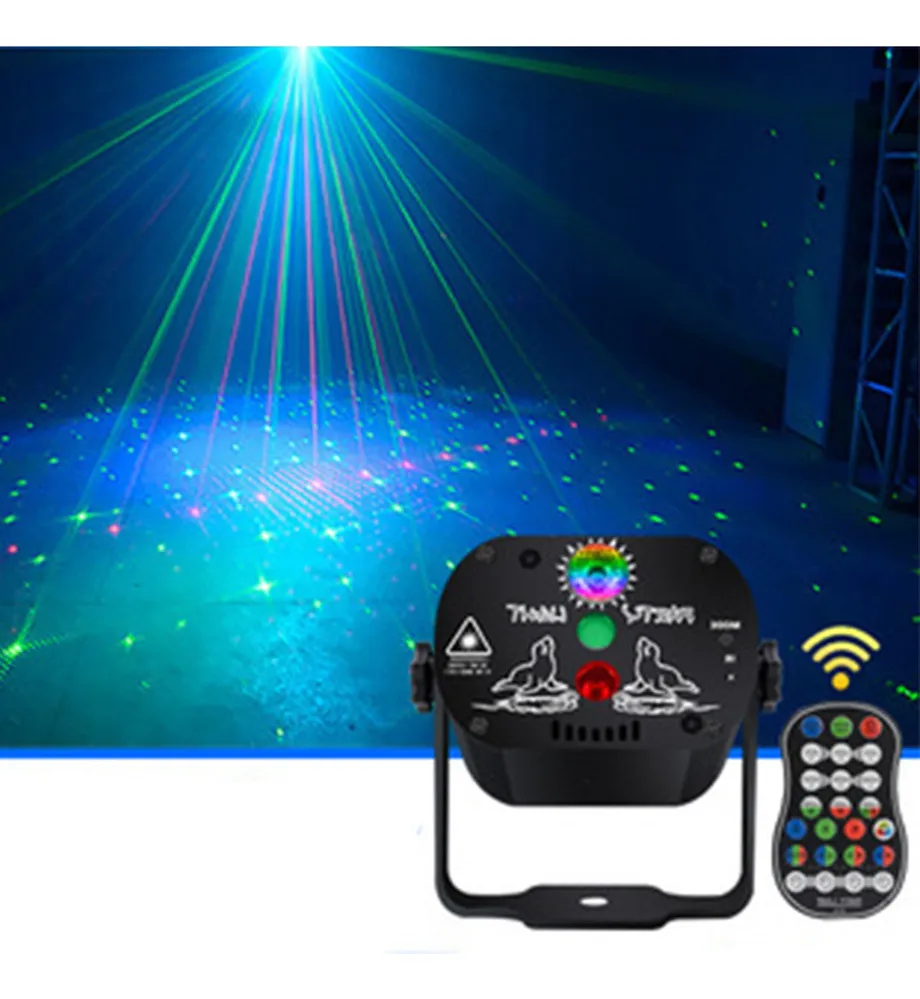 Nueva luz de discoteca con proyección láser LED para Hallvayotoy