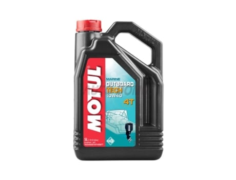 Aceite Náutico Outboard Tech 4T 10W40 5L MOTUL