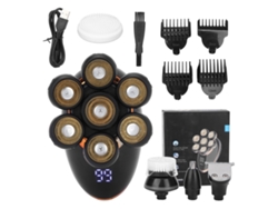 MEOIRUERY Afeitadora Eléctrica 5 en 1 Impermeable IPX7 con Cuchillas Flotantes Inteligentes Kit de Aseo para Hombres