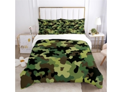 Juego Ropa Cama Estampado Funda Nórdica Almohada Juego Piezas Material Microfibra Color Niños 240x260 Cm
