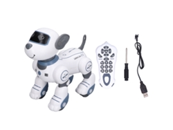 Ats-perro Robot Rc Inteligente Para Niños Con Luz Bailar Y Hacerse Caballito Juguete Regalo De Cumpleaños