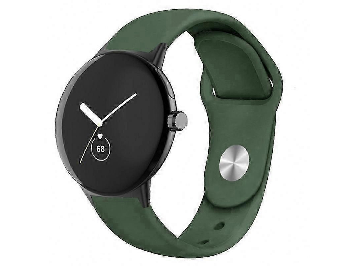 Pulseira De Silicone De Cor Sólida Para Smartwatches De 41 Mm - Compatível Com Diversos Modelos