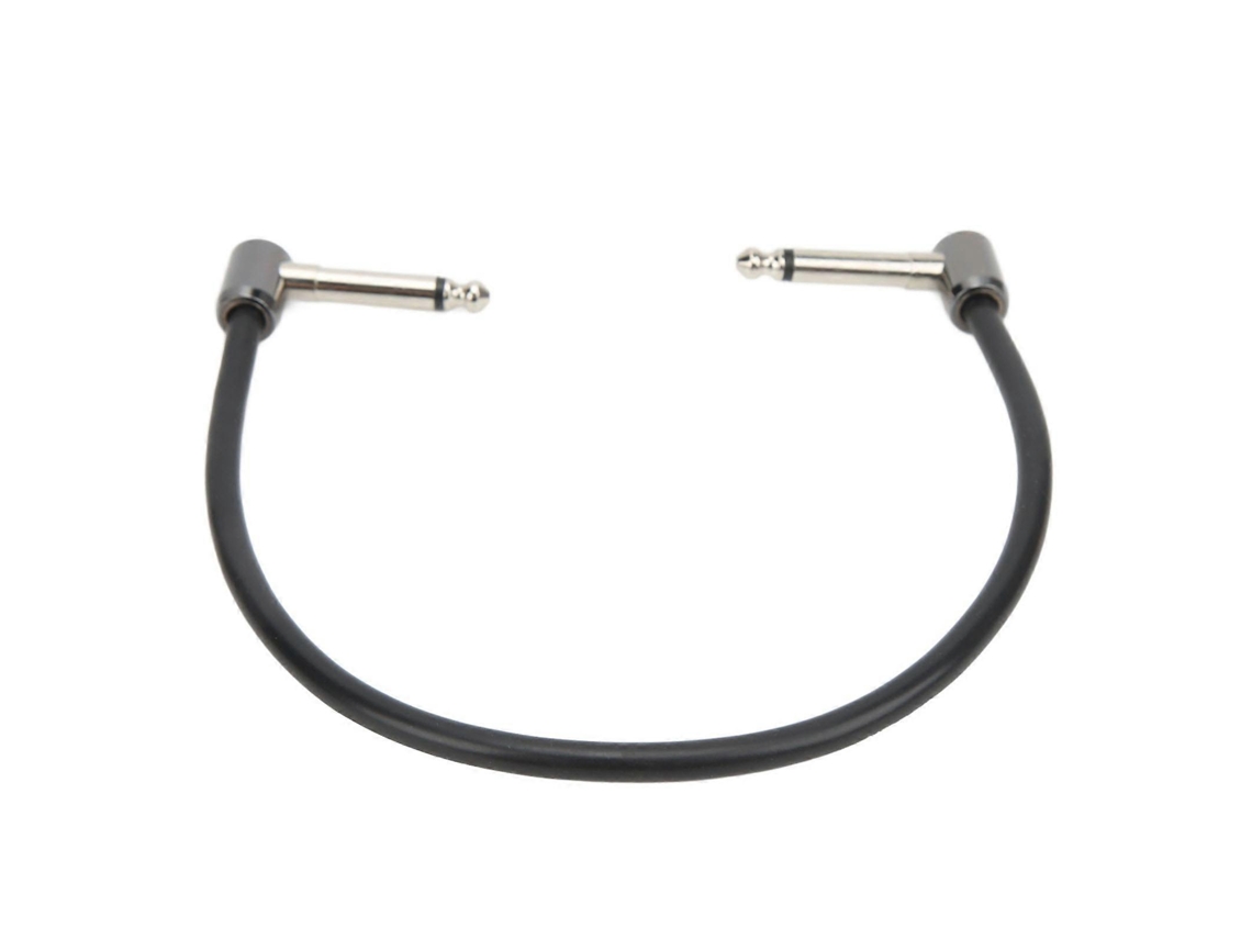 Cable de conexión para pedal de guitarra de 30 cm para bajo eléctrico folk. Accesorio para instrumento.