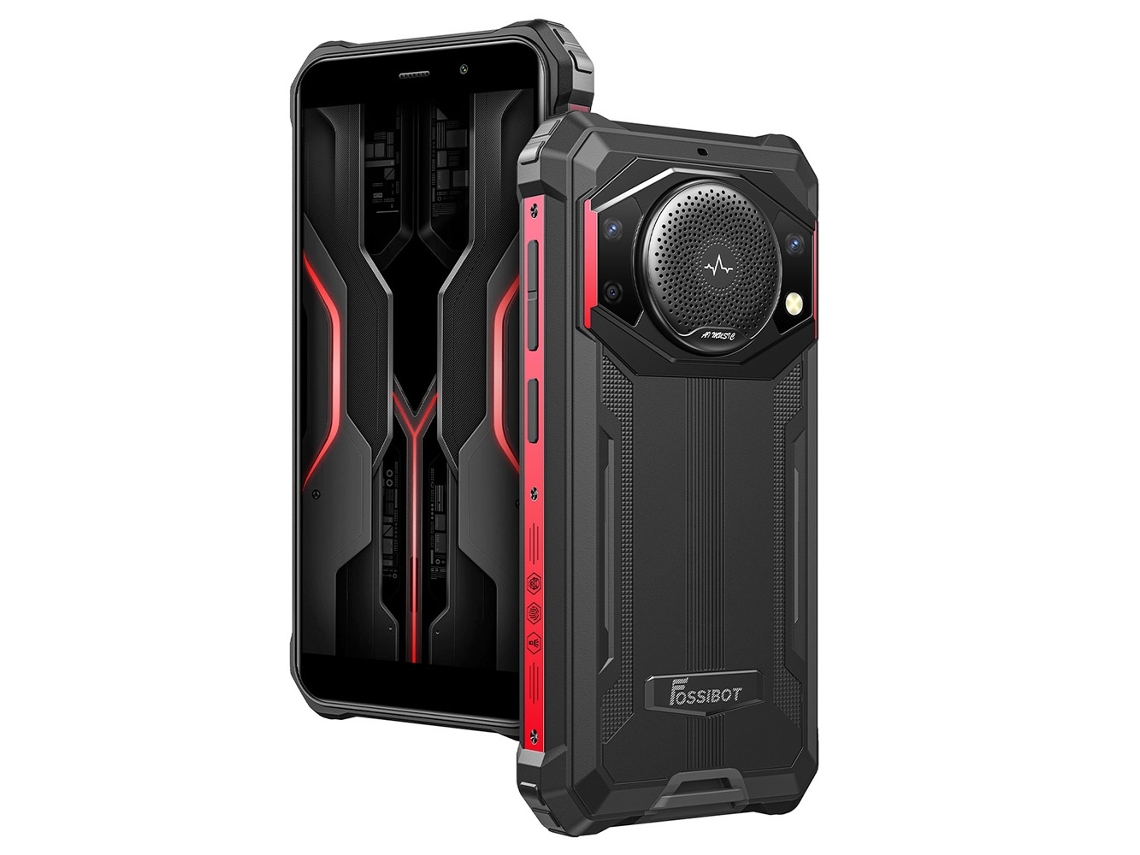 Smartphone robusto FOSSIBOT F101P 4GB64GB AI Triple cámara 123dB Altavoz MediaTek Helio P22 Octa-Core Android 13