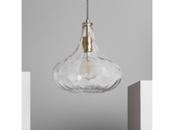 Lámpara Colgante Cristal Tassel Dourado