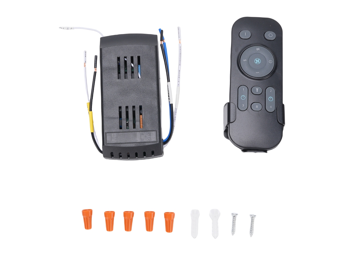 Bj-kit De Controle Remoto Universal Para Ventilador De Teto Com Luzes, Temporizador E 3 Velocidades, Substituição Sem Fio