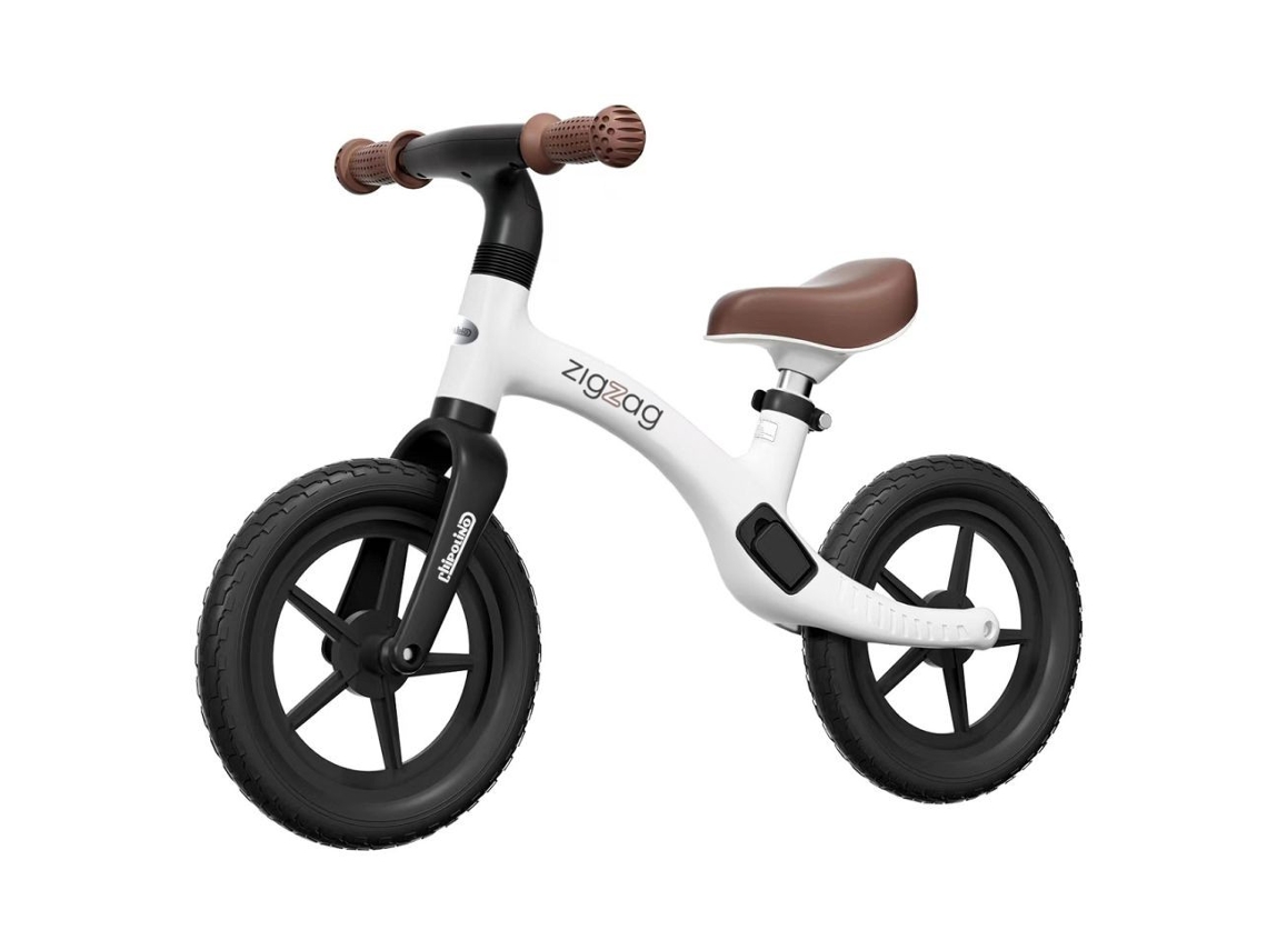 Bicicleta sin pedales ZIG ZAG hasta 25 kg de CHIPOLINO Black/white