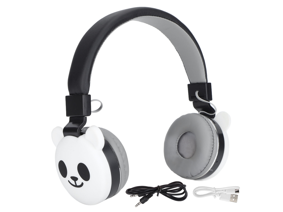 Auriculares Infantiles Con Micrófono, Diseño De Animales Adorables, Bluetooth 5.0, Para Niños - Panda Pequeño