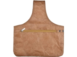 Bolsa De Punto Rosa Portátil Para Hilo Y Accesorios De Ganchillo Con Bolsillos Y Ojales.