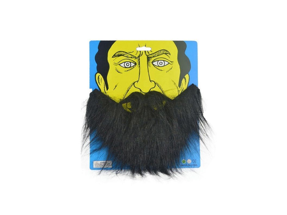 Fasst-barba Falsa De Trapo Fluffy Para Disfraces Festivos Y Cosplay Con Banda Elástica Antideslizante