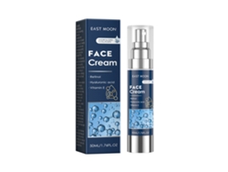 Crema facial hidratante, reafirmante e iluminadora para hombres con ácido hialurónico, retinol y vitamina E.