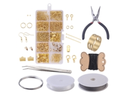 Juego De Accesorios Para Pendientes Diy (dorado)