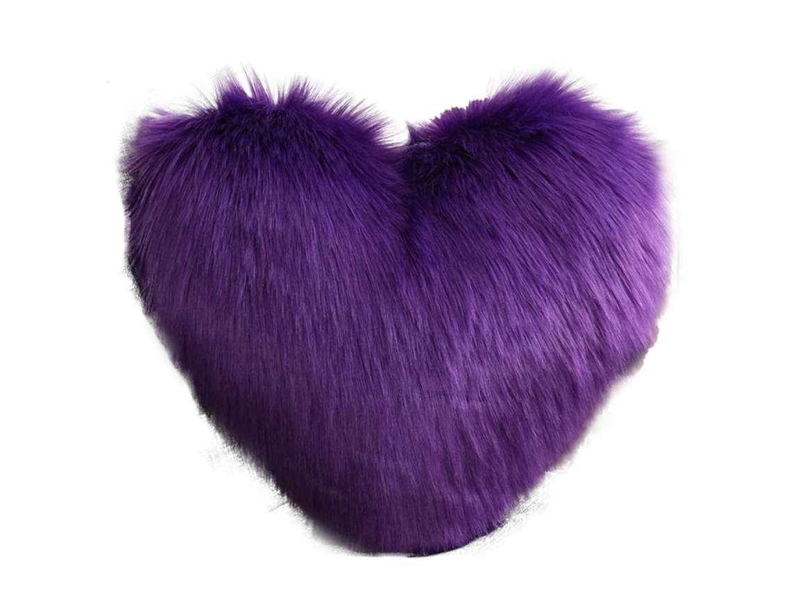 Cojín Corazón En Peluche - Para Fechas Conmemorativas
