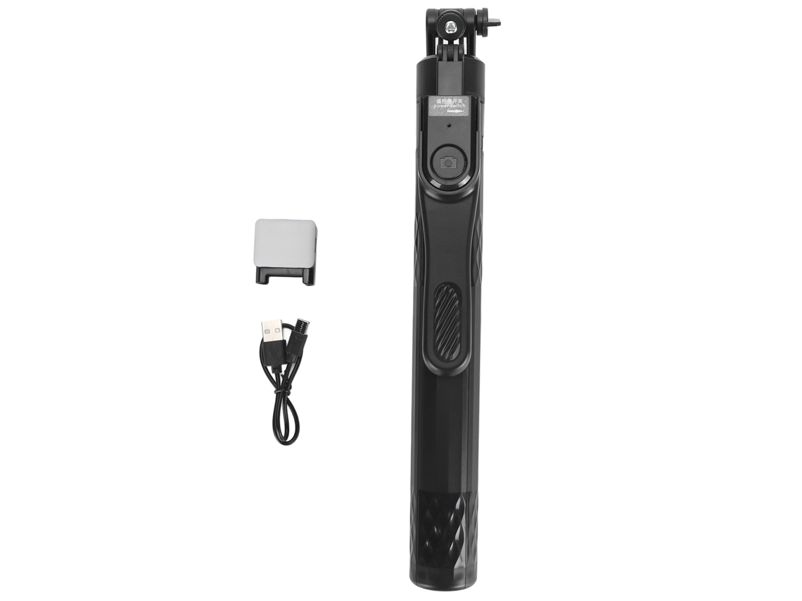 Palo Selfie 185cm Extensible Aluminio Antivibración Bt Control Remoto Tripode Cuádruple Para Android 4.22+/ios 5.0+