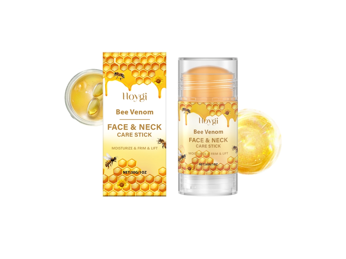 Barra para el cuidado facial y del cuello con veneno de abeja.