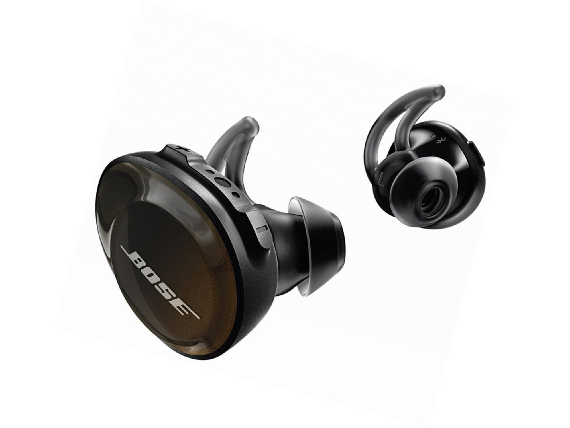 Auriculares Bluetooth True Wireless BOSE Soundsport Free (In Ear - Micrófono - Negro)