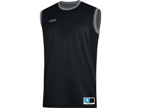 Camiseta de Hombre para Fútbol JAKO Sin Mangas Change Gris (L)