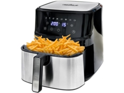 Freidora de Aire LA MOUSTACHE con Cesta Individual ESSENTIAL PLUS 6,5 Litros, 1700 W, EBOOK GRATIS