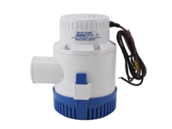 Bomba de achique eléctrica sumergible de 4000 gph, CC, automática, para vaciar piscinas, fuentes, Spas, jardines, estanques y sótanos, 12 V.