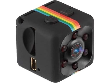 Mini Camara Oculta Inalámbrica 1080P Hd Visión Nocturna Deportesnegro BISBISOUS