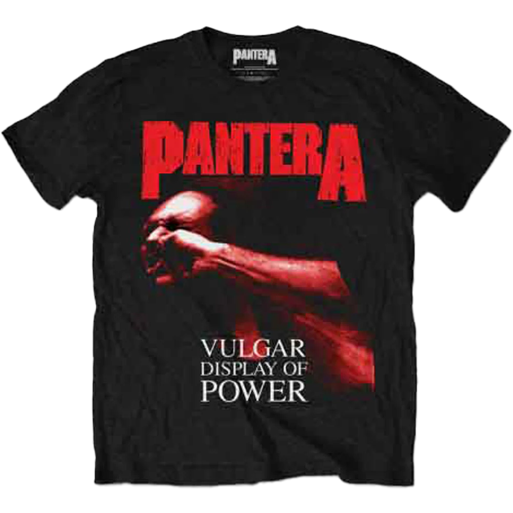 Pantera Vulgar Display Of Power T-shirt Unisex Rockinstone Size:l