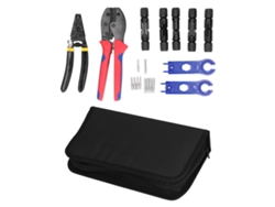 Kit De Herramientas Para Conectores Solares Con Alicates De Crimpado Y Llaves Ajustables.