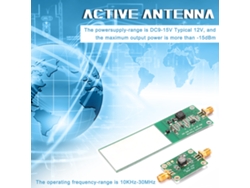 Antena Activa Mini-látigo De 10 Khz A 30 Mhz, 2 Unidades Con Interfaz Sma Hembra Para Receptores De Radio.