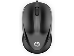 Ratón HP X1000 (Cable USB - Casual - 1000 dpi - Negro)
