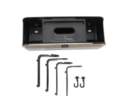 Organizador Para El Asiento Trasero Del Coche Con Portavasos, Dispensador De Papel De Cocina Y Ganchos - Negro