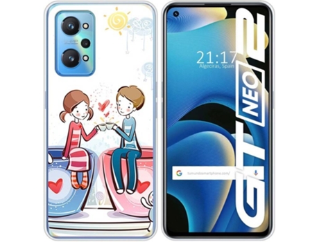 Carcasa Realme GT NEO 2 5G TUMUNDOSMARTPHONE Café Multicolor
