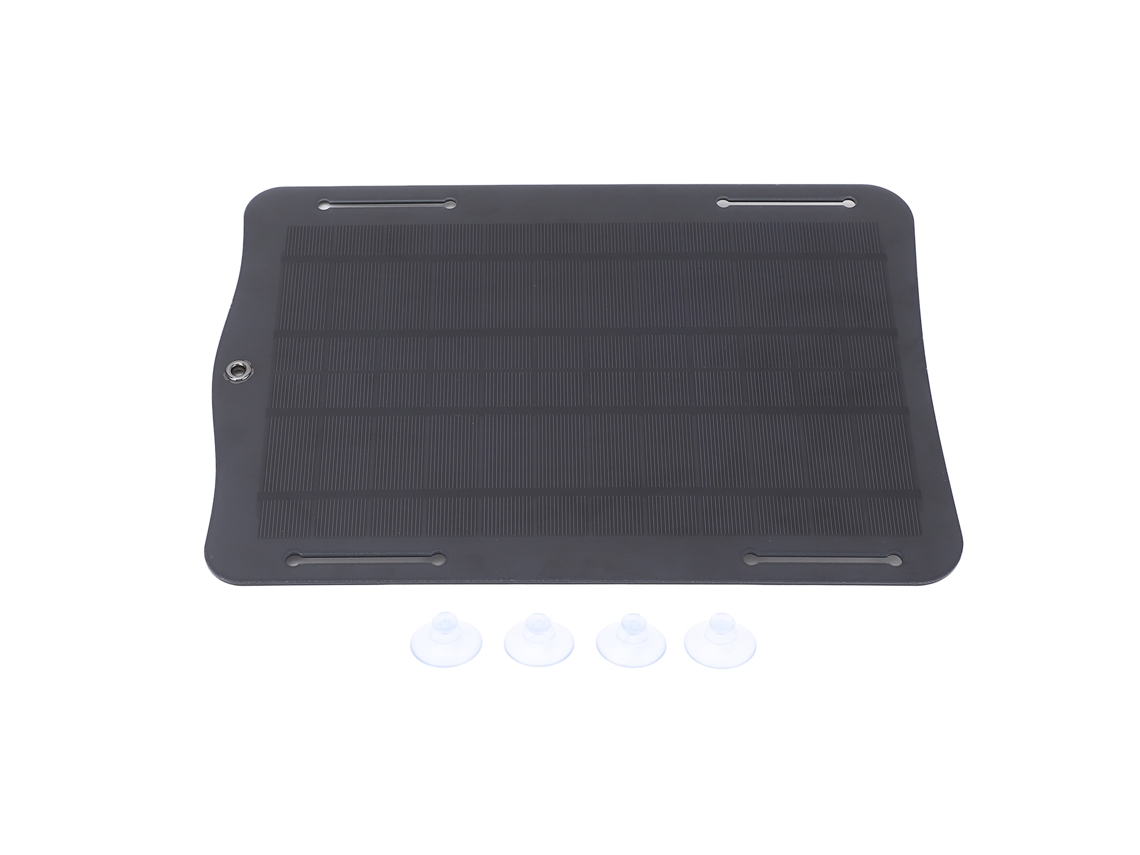 Painel Solar 10w 5v De Silício Monocristalino Com Porta Usb E Ventosas Para Camping E Hiking Outdoor