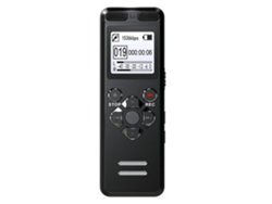 Grabadora de voz digital profesional con activación por voz, USB, 72 horas de grabación continua, PCM, 16 GB, Yizhood (negro)