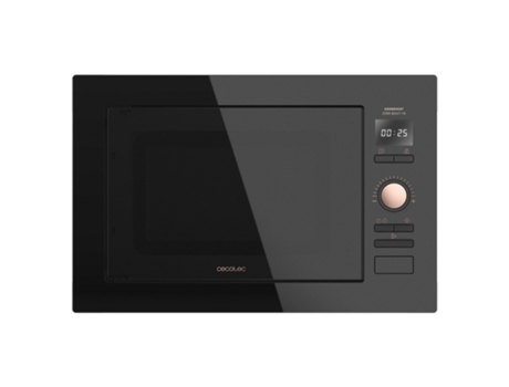 Microondas Empotrable Cecotec Grandheat 2590 25 L 900 W Negro/Rosa