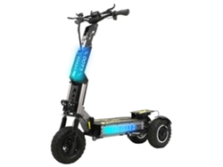 Patinete eléctrico plegable T30 con dos motores de 1600 W y 31,2 Ah, neumáticos todoterreno de 13 pulgadas, velocidad máxima de 65 km/h (listo para usar).