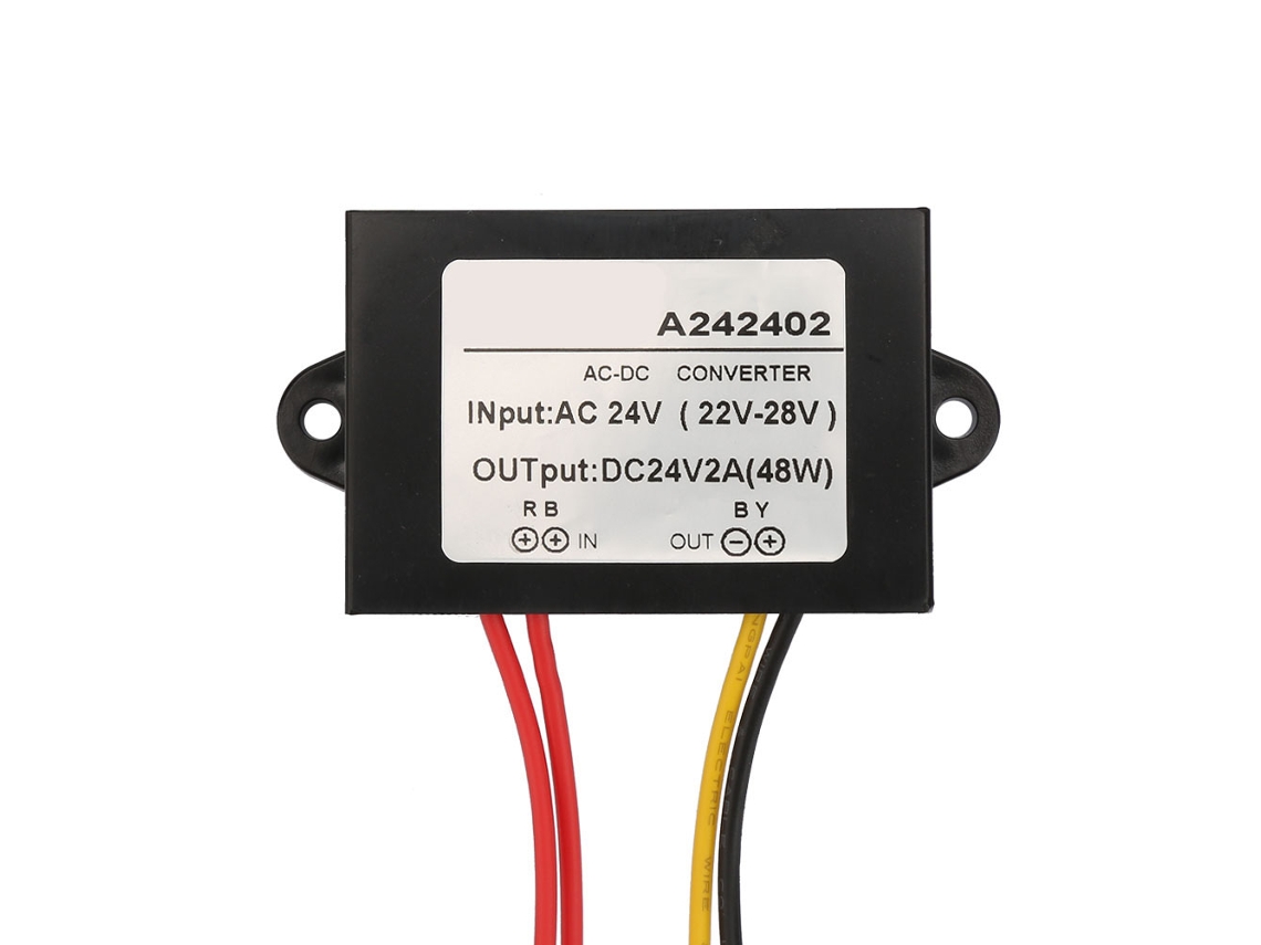 2026as-módulo De Fuente De Alimentación Ac-dc Buck Converter De 22-28v Ac A 24v Dc (2a)