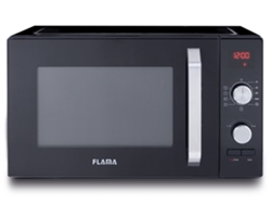 Microondas FLAMA 1837FL (23 L - Sin grill - Negro)