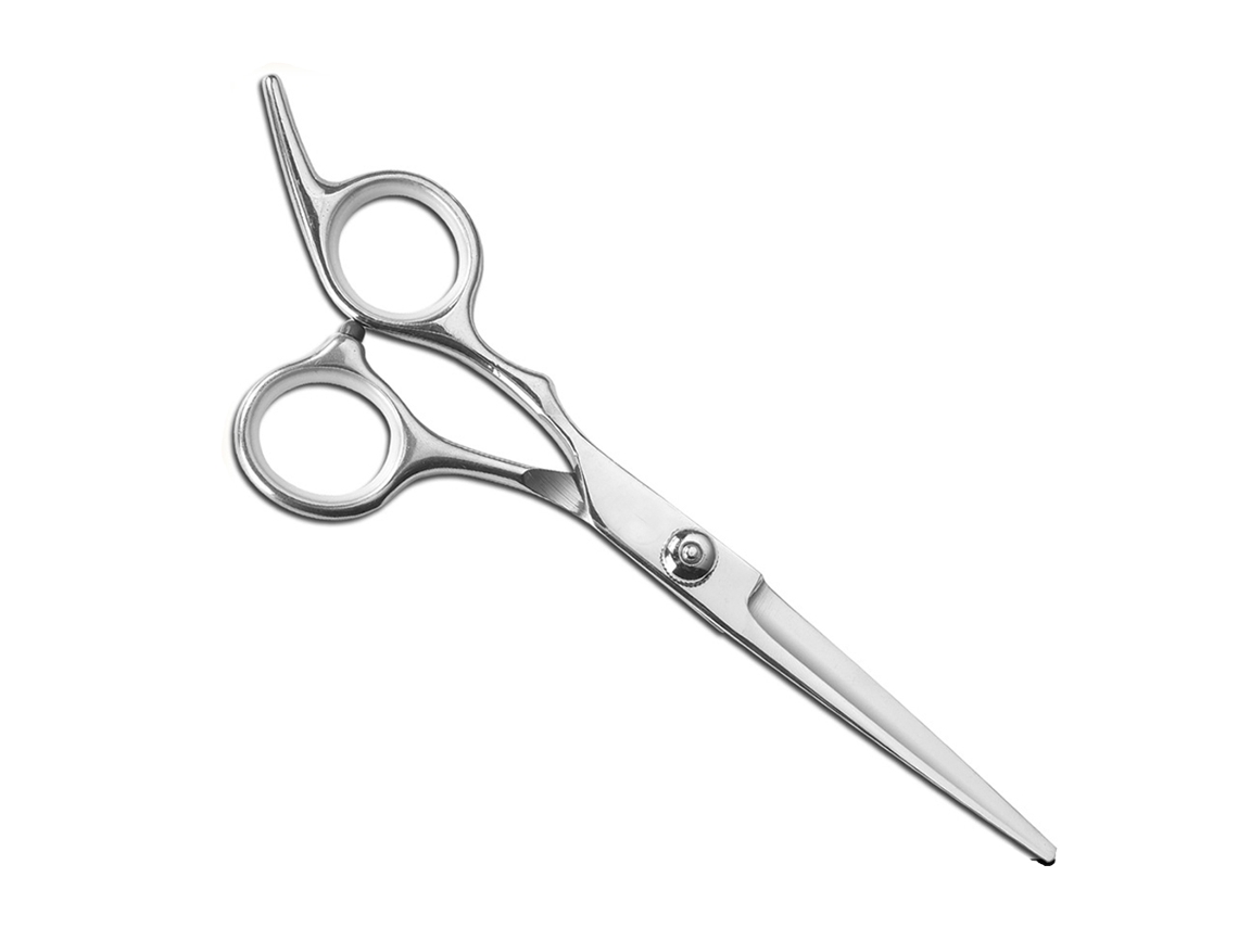 Tesoura De Corte De Cabelo De Barbeiro Profissional 6 Tesoura De Barbear Salão De Cabeleireiro Prata