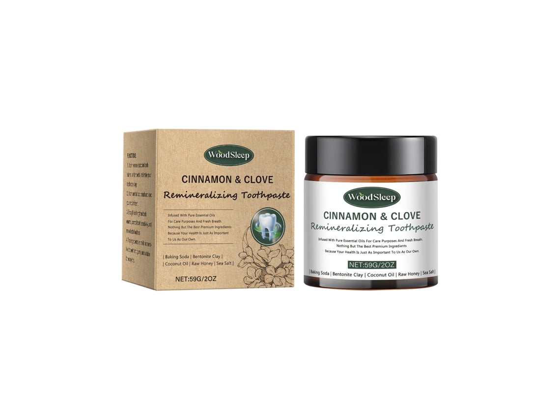 Pasta dental de bentonita con sabor refrescante