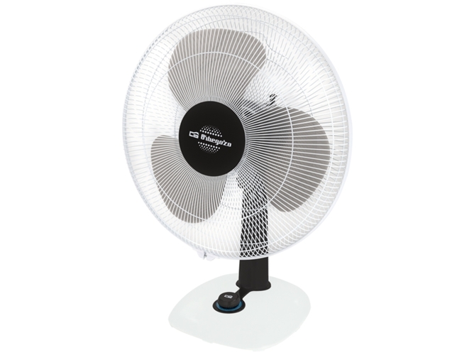 Ventilador de Sobremesa ORBEGOZO TF 0143 (3 velocidades - 50 W - Diámetro: 40cm)