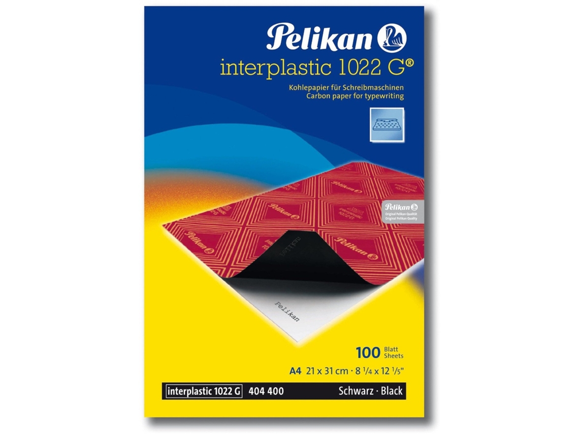 PELIKAN 401026 Papel de Carbón 10 Hojas A4